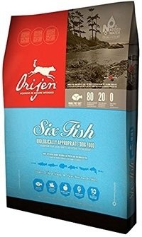 Orijen 6 Fish Grain-Free Formula Dry Dog Food 28.6 lb. Bag