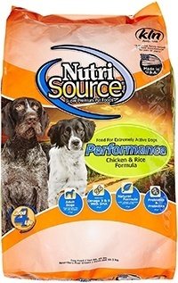 Tuffy's Pet Food 131523 Nutrisource Performance Dry Food for Dogs, 40-Pound