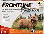 Frontline Plus for Dogs Small Dog (5-22 pounds)