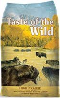 Taste of The Wild Grain Free Premium High Protein Dry Dog Food High Prairie Adult - Roasted Bison and Venison