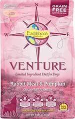 Earthborn Holistic Venture Rabbit Meal & Pumpkin Limited Ingredient Diet Grain-Free Dry Dog Food