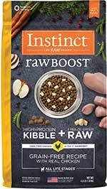 Instinct Raw Boost Grain-Free Recipe with Real Chicken & Freeze-Dried Raw Pieces Dry Dog Food