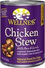 Wellness Chicken Stew with Peas & Carrots Grain-Free Canned Dog Food