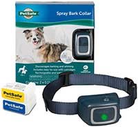 PetSafe Water Resistant Rechargeable Spray Dog Bark Collar with Disposable Spray Cartridges