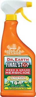 Dr. Earth Final Stop Weed & Grass Killer, 24-oz bottle