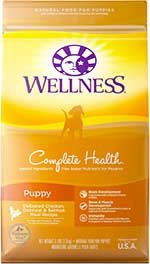 Wellness Complete Health Puppy Deboned Chicken, Oatmeal & Salmon Meal Recipe Dry Dog Food