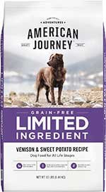 American Journey Limited Ingredient Venison & Sweet Potato Recipe Grain-Free Dry Dog Food