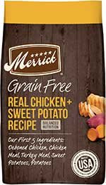 Merrick Real Chicken + Sweet Potato Recipe Grain-Free Adult Dry Dog Food