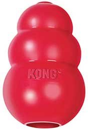 Kong Dog Toy can be used for stuffing food
