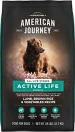 American Journey Active Life Formula Lamb, Brown Rice & Vegetables Recipe Dry Dog Food