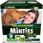 Minties VetIQ Dental Dog Treats