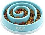 2PET Slow Feed Dog Bowl Slowly Bowly Fun Interactive Dog Dish for Fast Eaters. Prevent Bloating. Fun to Use Dog Bowl. Cat Feeder Friendly. [Skid Protection Upgraded]