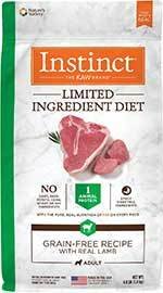 Instinct by Nature's Variety Limited Ingredient Diet Grain-Free Recipe with Real Lamb Dry Dog Food