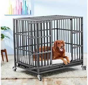 Frisco Ultimate Heavy Duty Steel Metal Single Door Dog Crate