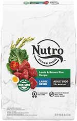 Nutro Natural Choice Large Breed Adult Lamb & Brown Rice Recipe Dry Dog Food