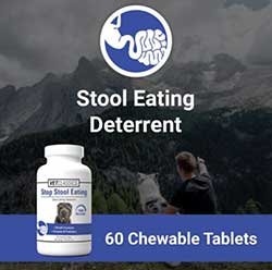 VetClassics Stop Stool Eating Deterrent Chewable Tablets Dog Supplement